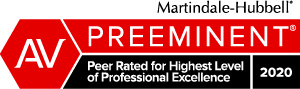 Martindale-Hubbell AV Preeminent® peer review rated